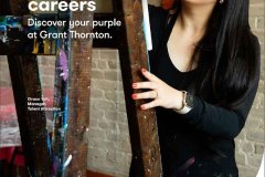 Environmental Portrait of Elise Kalles next to interior swimming