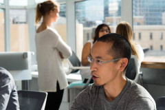 Corporate Photography of staff and facilities at Li Ka Shing Kno