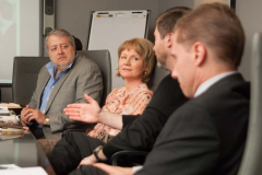 Candid photos during meeting @ Alpha