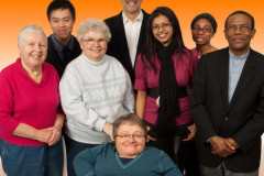 Group Photo of Volunteers as Photographed for Family Service Tor