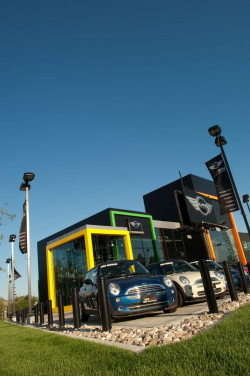 Downtown Toronto Mini Cooper Dealership as Photographed by Migue