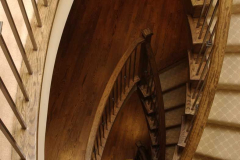 Spiral Staircase as Photographed for Canadian Homes and Cottages