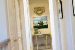Bright Hallway in Residential Interior as Photographed for Canad