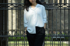 Location Portraits of Tania Torres at Trinity College in the Uni
