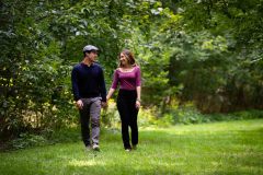 Engagement Proposal photographs of Eric Oziel & Nathalya at Alex