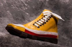 Product photography of footwear at Chester Shoes in Oakville, On