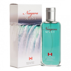 Product Photography of Niagara Myst.