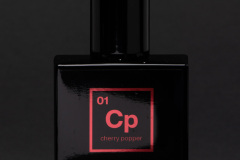 Product photography of Eau de Parfum bottles and packageing for