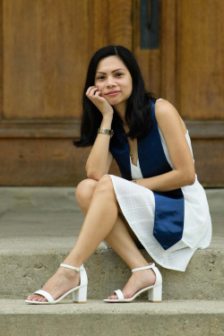 Location Graduation Portraits of Tania Torres at Convocation Hal