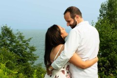 Surprise proposal photos between Michael and Marina